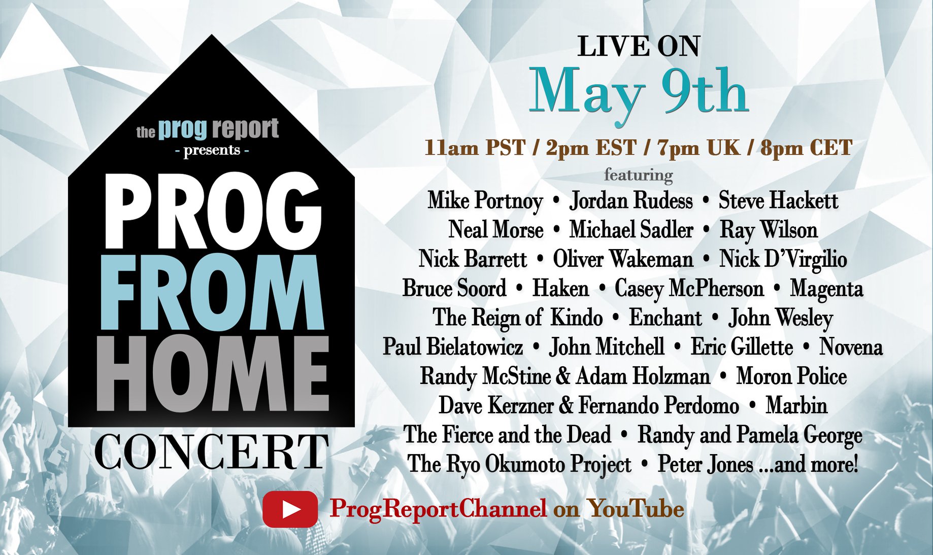 Prog From Home Streaming Concert