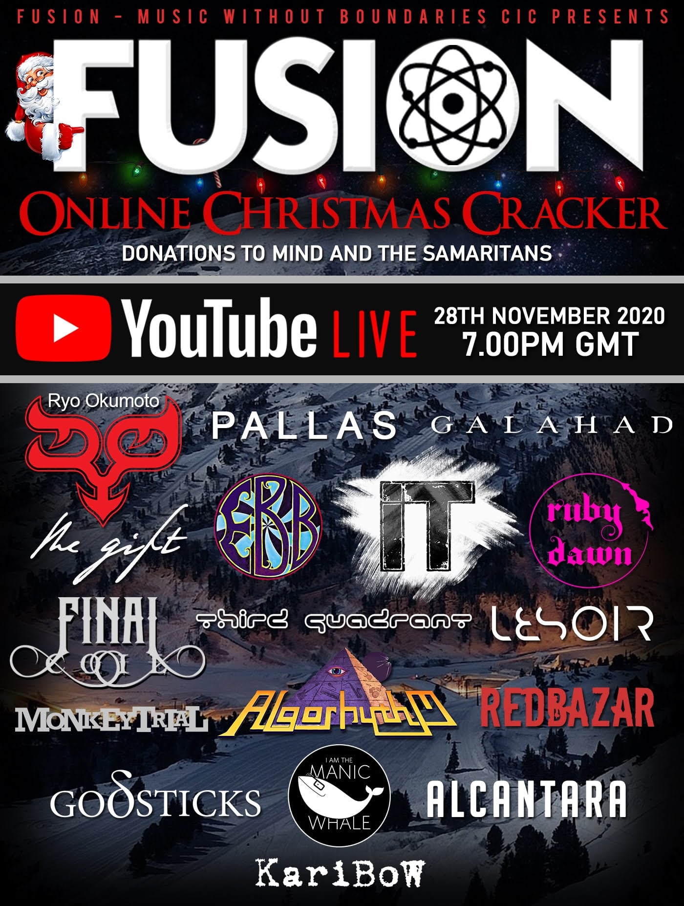 Fusion Online Christmas Cracker Live Stream..